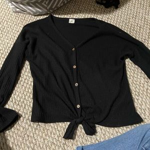 Tie long sleeve